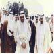 الملك فهد بن عبدالعزيز يرحمه الله والامير سعود بن محمد - يرحمه الله
