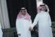 الأمير عبدالعزيز بن سعود والأمير محمد بن فيصل رئيس نادي الهلال